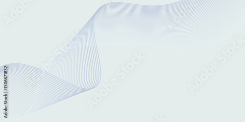 Minimalist wall art with dynamic lines in shades of light blue and bluish gray. very nice. modern