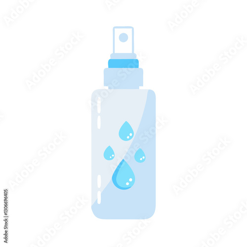 Hydrating facial mist spray bottle