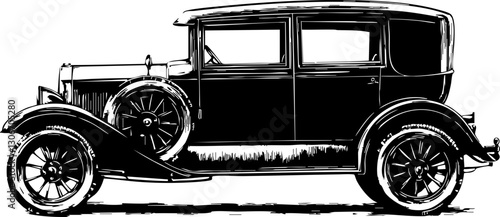Vintage Vector Car