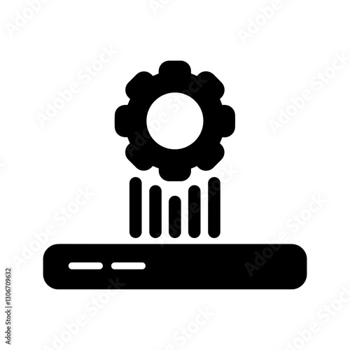 Platform as a Service Vector Icon