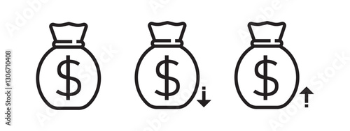 dollar bags, rise and fall