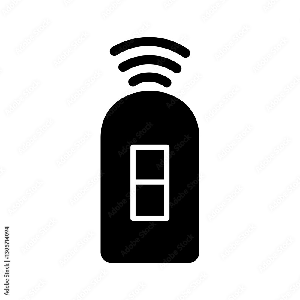 Smart Light Switch Vector Icon