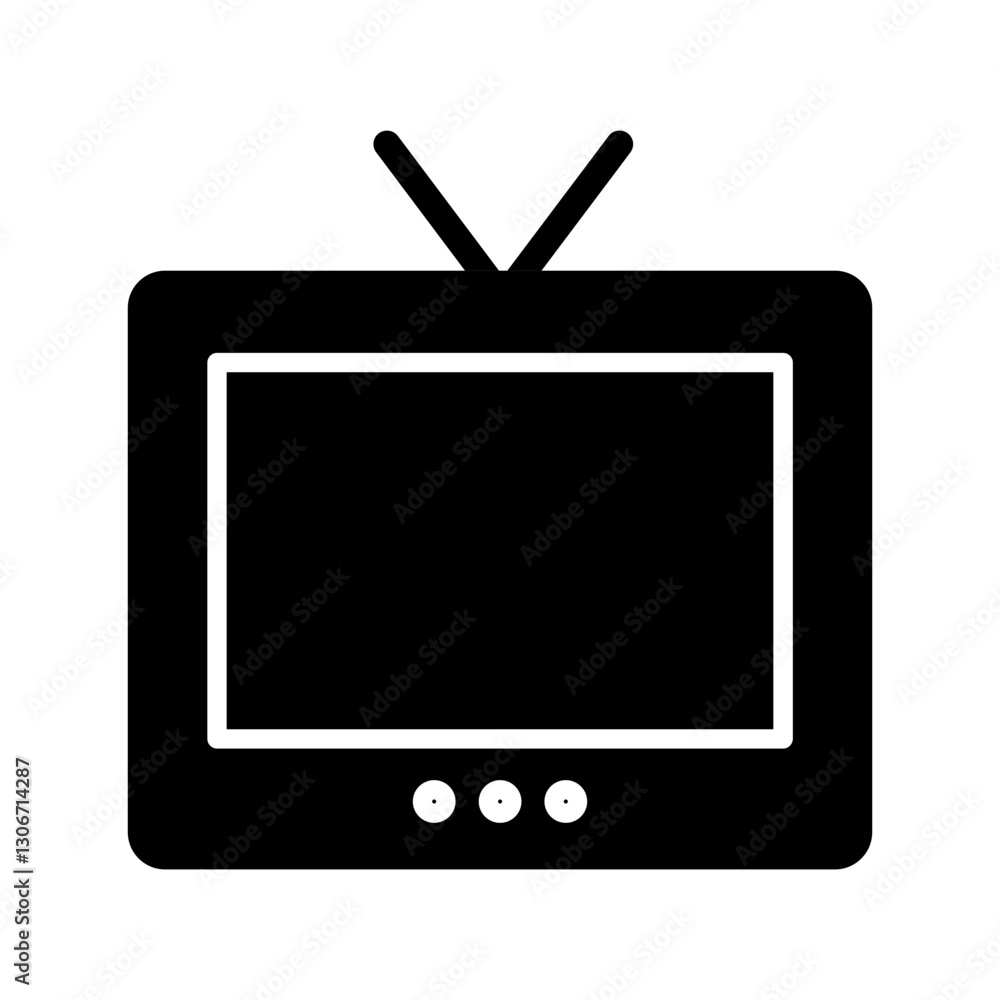 Television Vector Icon Television Vector Icon