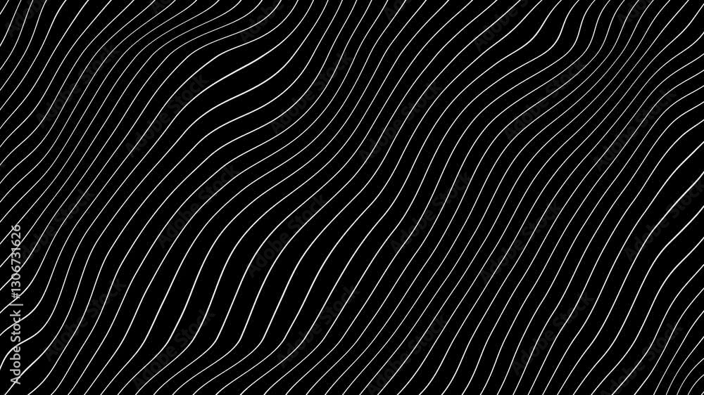 Abstract wavy lines. Seamless looping digital wave animation. Abstract wavy lines. Seamless looping digital wave animation.