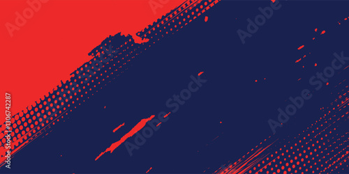 halftone on white background. Vector dots glitter or halftone glitter pattern texture Pop Art Style Background. vector grunge arts red grunge