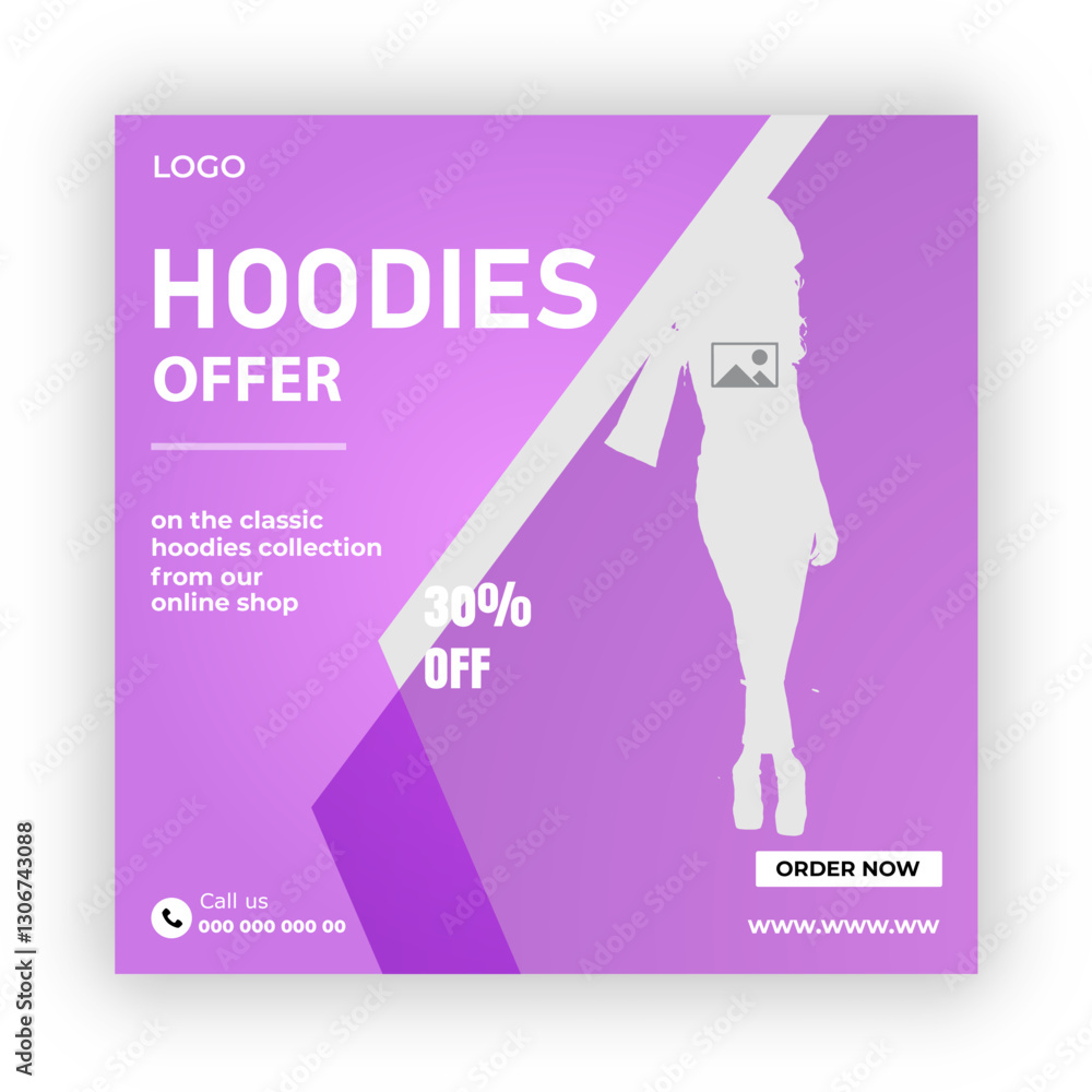 Pic up your new hoodie social media post design template
Pic up your new hoodie social media post design template