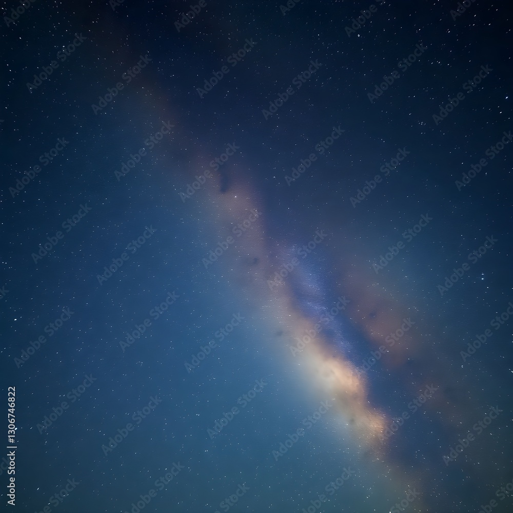 Fototapeta premium Milky Way in the night sky
