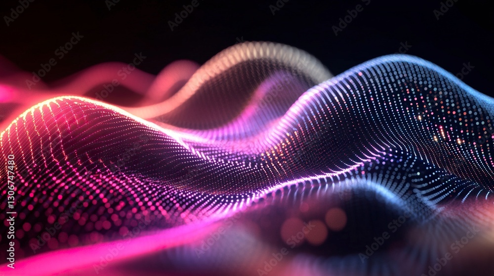 3D render of an abstract background with neon light lines on black, a glowing geometric stage design for a dance club and party concept. An abstract futuristic scene. Vector illustration. Background 3D render of an abstract background with neon light lines on black, a glowing geometric stage design for a dance club and party concept. An abstract futuristic scene. Vector illustration. Background