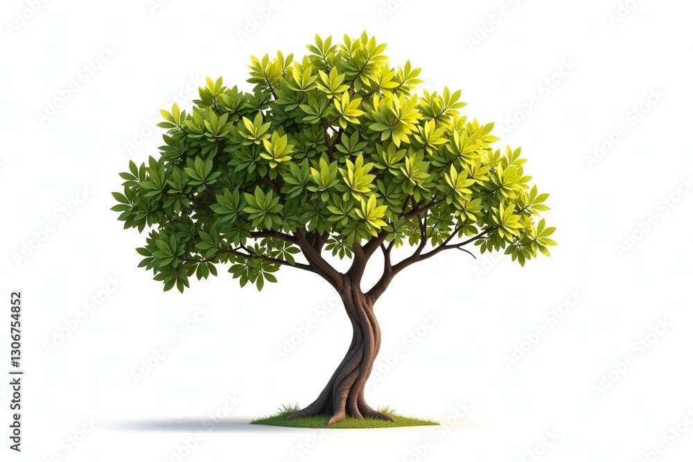 Single branch isolated in a plain environment, woody, tree Single branch isolated in a plain environment, woody, tree