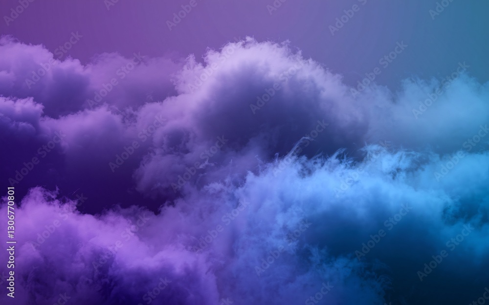 Fototapeta premium Colorful cloudscape, dramatic sky