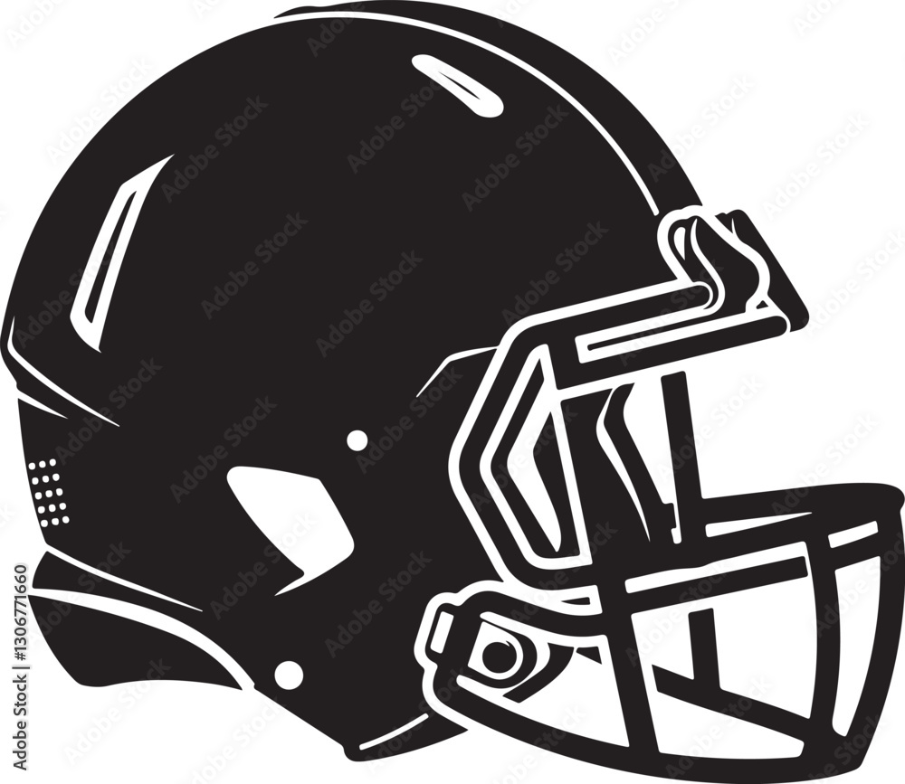 Fototapeta premium Advanced Headgear: Unmatched Helmet Protection