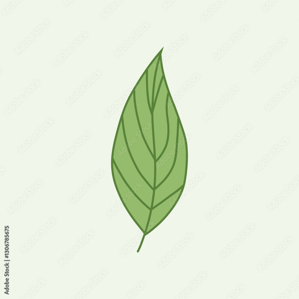 green leaf icon, vector illustration. green leaf icon, vector illustration.