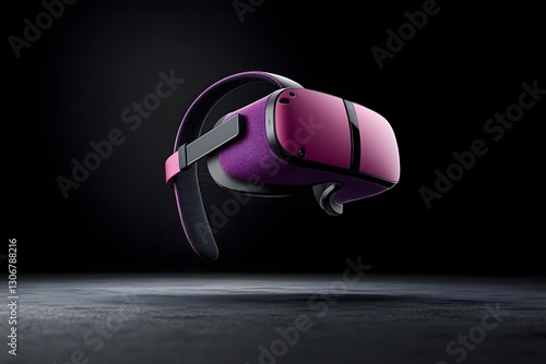 3D virtual reality headset. VR, future, gadgets, technology concept 
