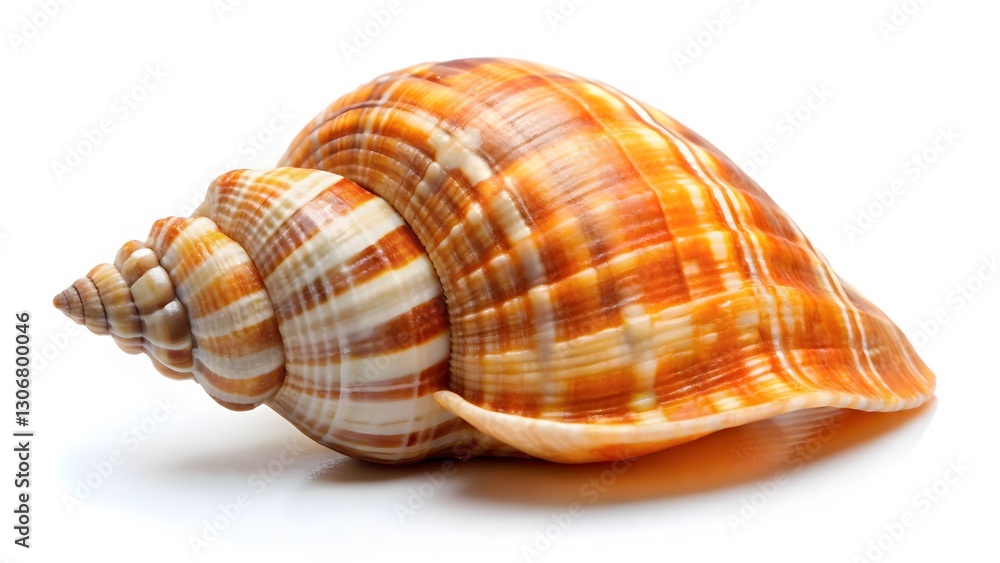 Seashell on White Background Seashell on White Background