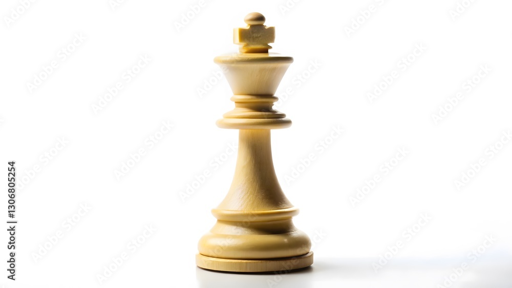 White King Chess Piece White King Chess Piece