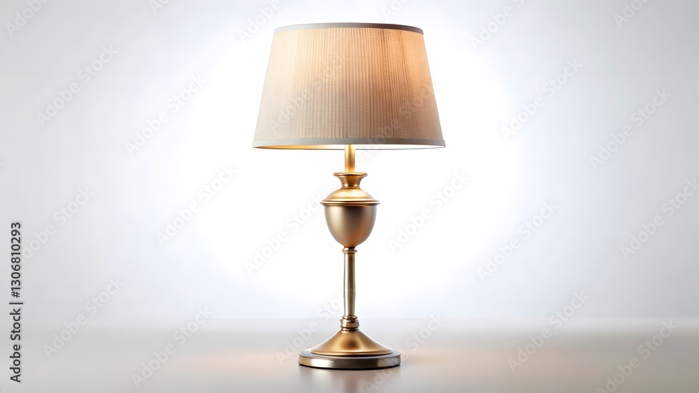 Table Lamp with Fabric Shade Table Lamp with Fabric Shade