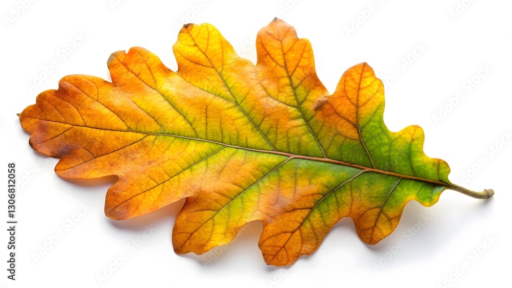 Fototapeta premium Autumn Oak Leaf