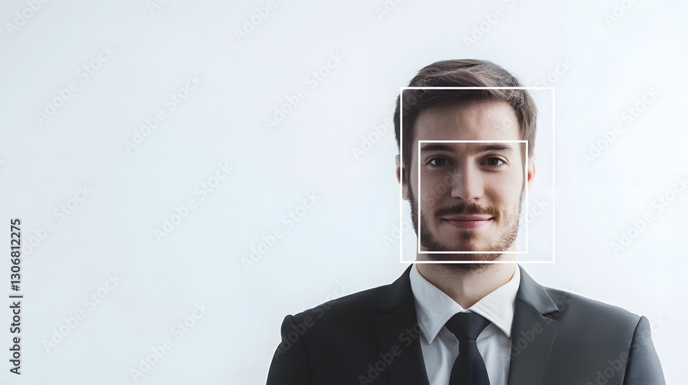 Confident Male Professional Portrait with Friendly Expression Confident Male Professional Portrait with Friendly Expression