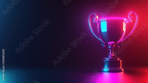 Neon Trophy: A Symbol of Victory and Achievement