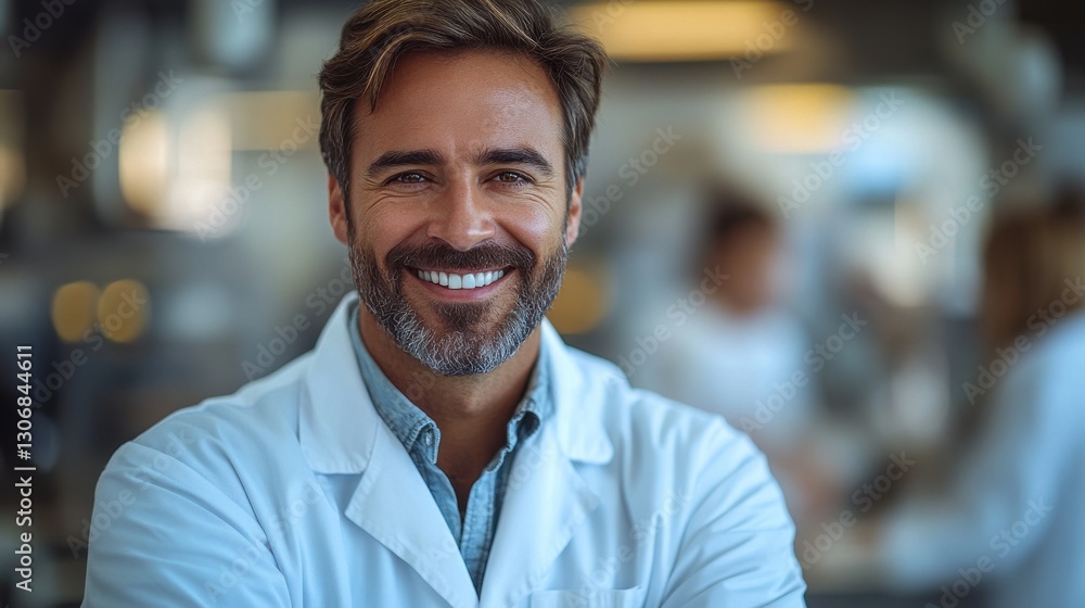 portrait of a professional dentist smiling in modern dental clinic office portrait of a professional dentist smiling in modern dental clinic office