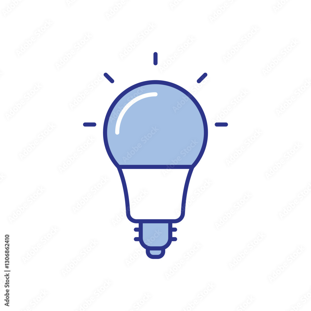 Light Bulb Icon vector stock illustration Light Bulb Icon vector stock illustration