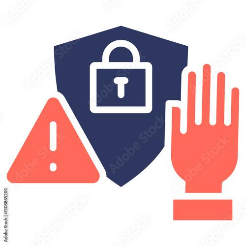 Prevention glyph color icon