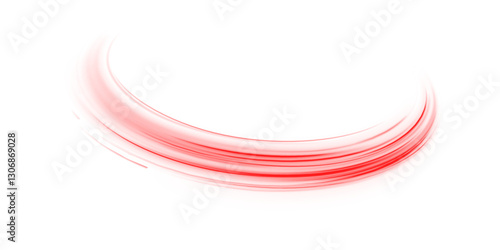 Sleek and Vibrant Red Motion Blur Effect, Capturing the Essence of Acceleration, Energy, and a Modern, High-Tech Aesthetic