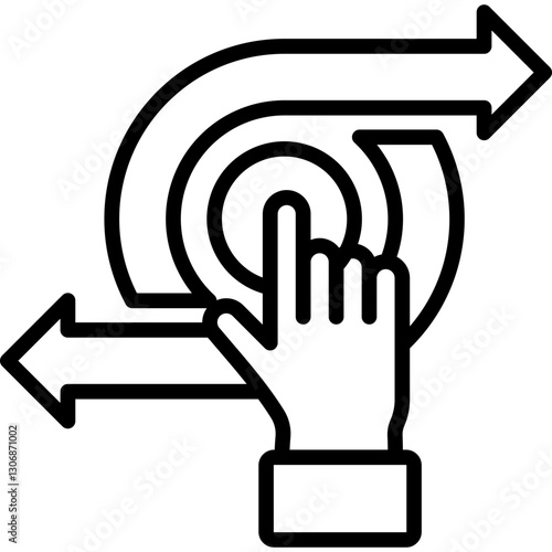 Decision Making line icon
