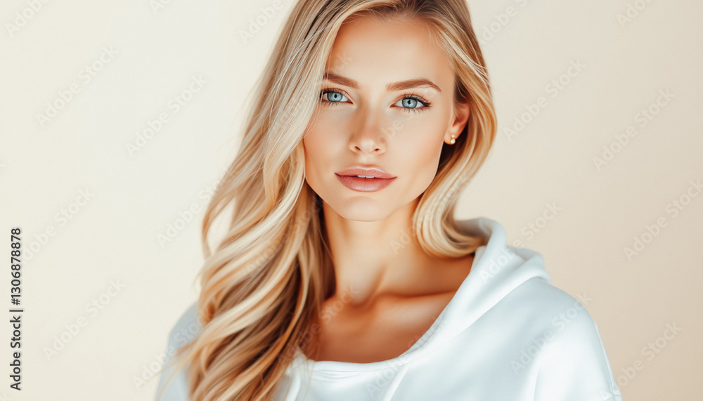 Fototapeta premium Portrait of a Young Woman