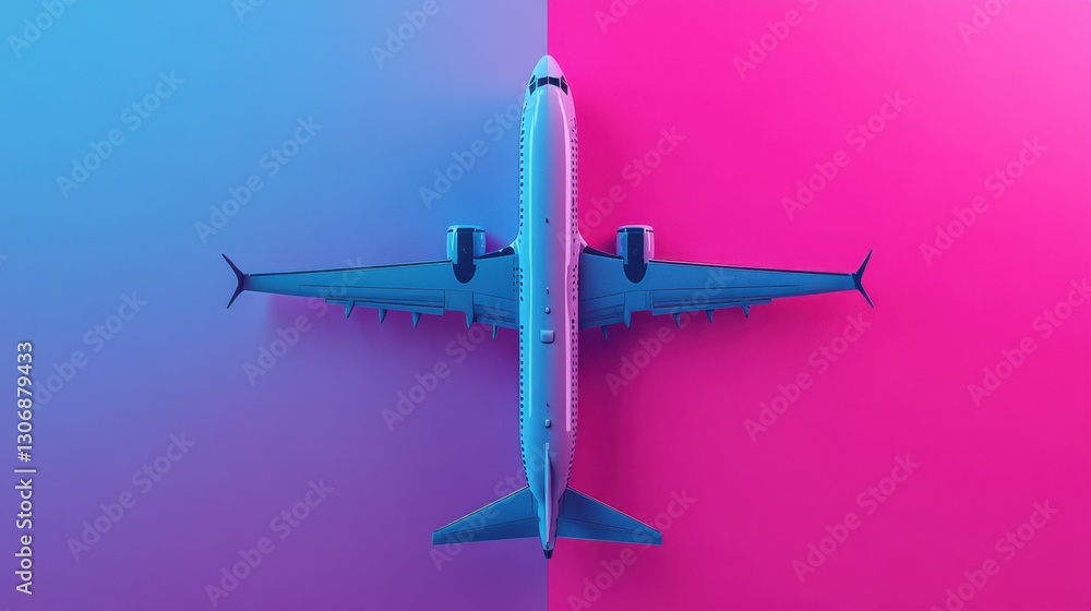 Vibrant Colorful Background with a Modern Airplane Composition Showcasing Dynamic Aesthetic and Aviation Technology in a Stylish Abstract Visualization Vibrant Colorful Background with a Modern Airplane Composition Showcasing Dynamic Aesthetic and Aviation Technology in a Stylish Abstract Visualization