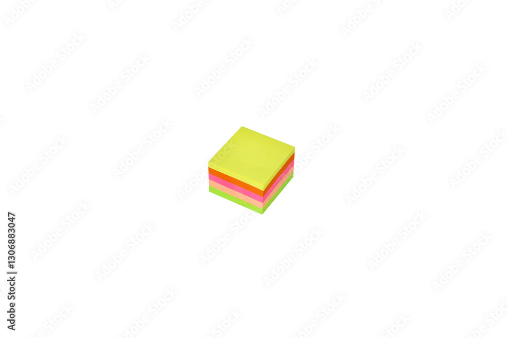 Sticky Notes in various colors isolated on transparent background. Png and Jpg image Sticky Notes in various colors isolated on transparent background. Png and Jpg image