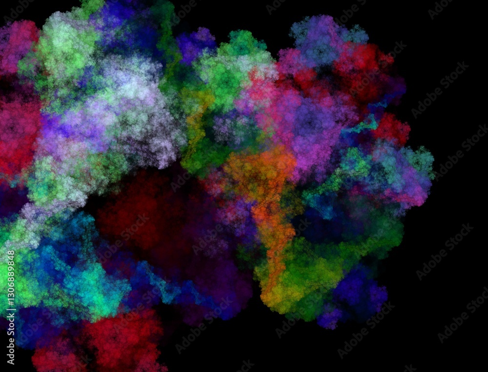 Imaginatory fractal abstract background Image Imaginatory fractal abstract background Image