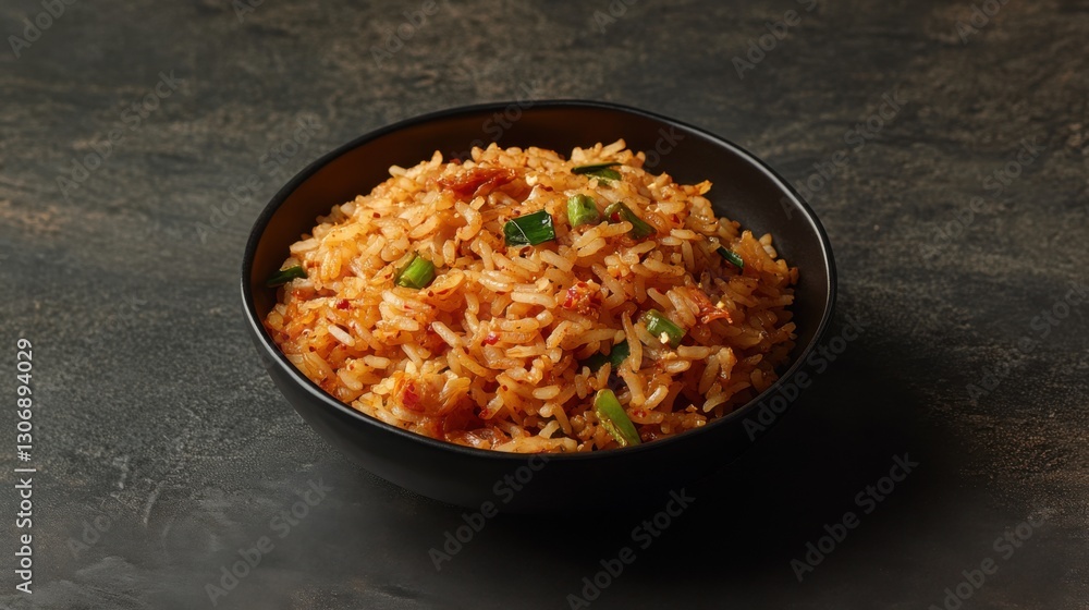 A wholesome bowl of freshly prepared food beautifully set on a charming wooden table A wholesome bowl of freshly prepared food beautifully set on a charming wooden table