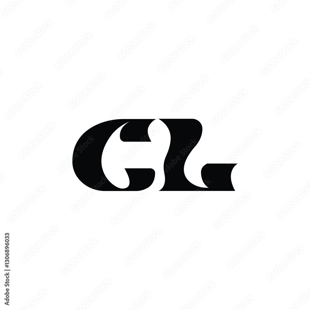 CL monogram logo design letter text name symbol monochrome logotype alphabet character simple logo CL monogram logo design letter text name symbol monochrome logotype alphabet character simple logo