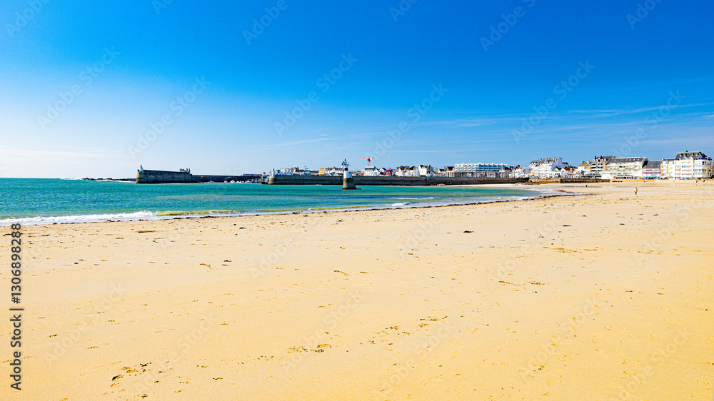 quiberon atlantic ocean french brittany coastline quiberon atlantic ocean french brittany coastline