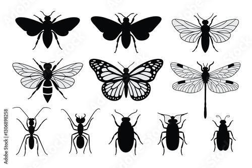 Insect Silhouettes