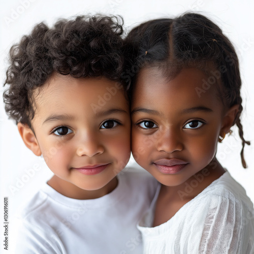 2 kids isolated