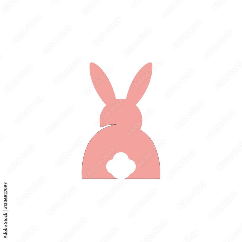 Fototapeta premium Rabbit Vector Logo Design