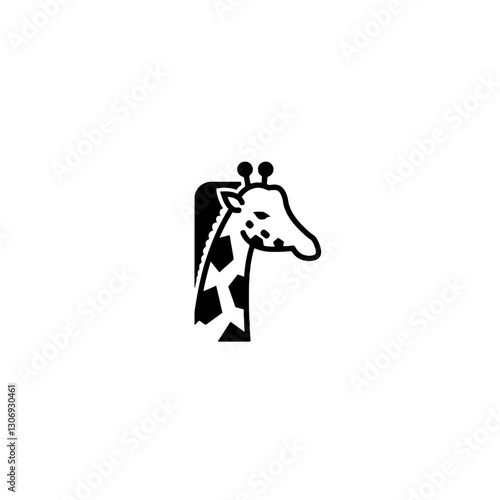 Giraffe Vector Logo Design