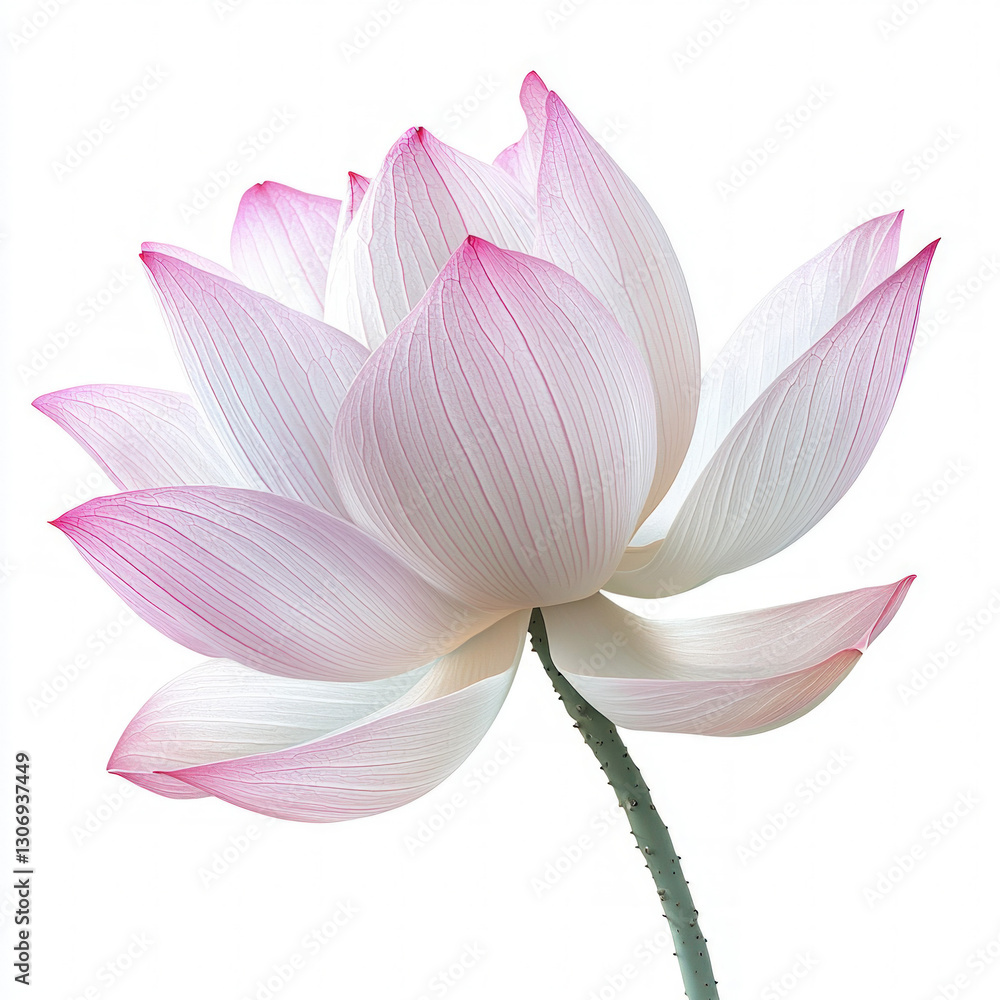 Fototapeta premium lotus flower isolated