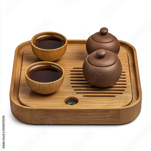 tea table isolated