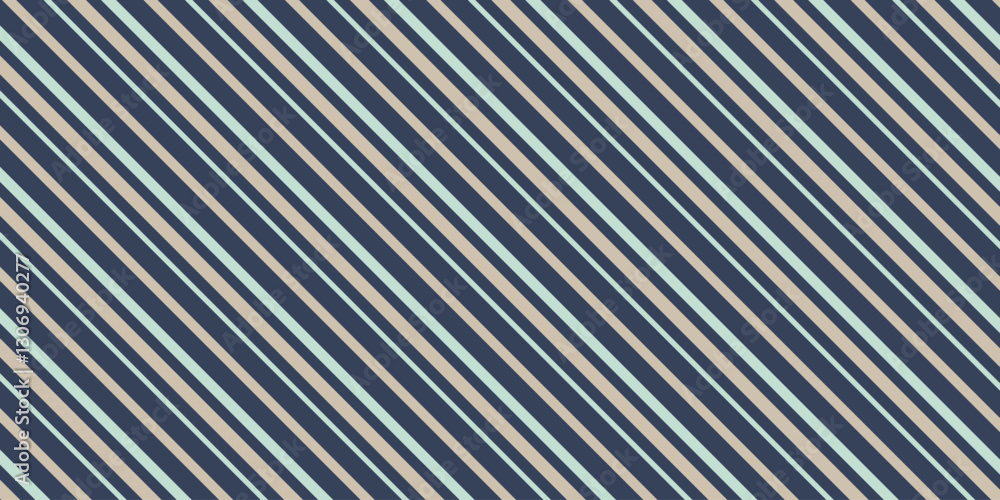 Fototapeta premium Diagonal Striped Abstract Geometric Background Pattern in Soft Pastel Tones
