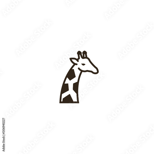 Giraffe Vector Logo Design