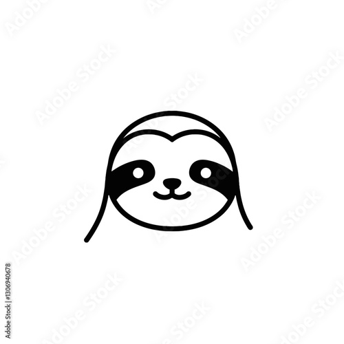 Sloth Vector Logo Design