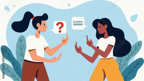 Business Professionals Collaborating Teamwork, Creative Solution Brainstorming, Modern Office Environment, Idea Sharing Strategy Session, Problem Solving Discussion, Vector Illustration