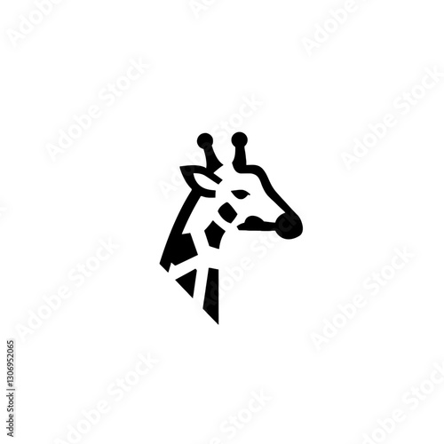 Giraffe Vector Logo Design