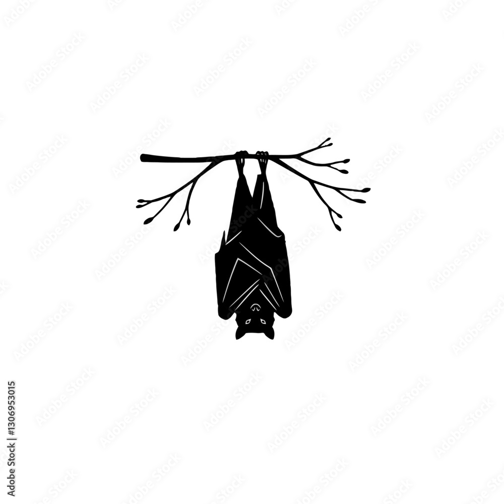 Fototapeta premium Bat Vector Logo Design
