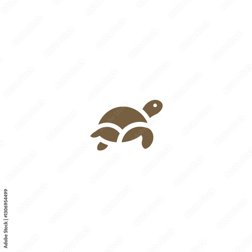 Obraz premium Turtle Vector Logo Design