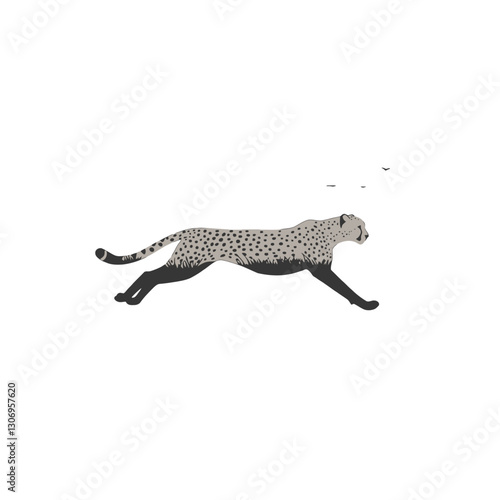 Cheetah Vector Logo Design