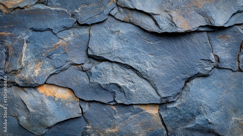 Slate Texture Background with Blue Tones Slate Texture Background with Blue Tones